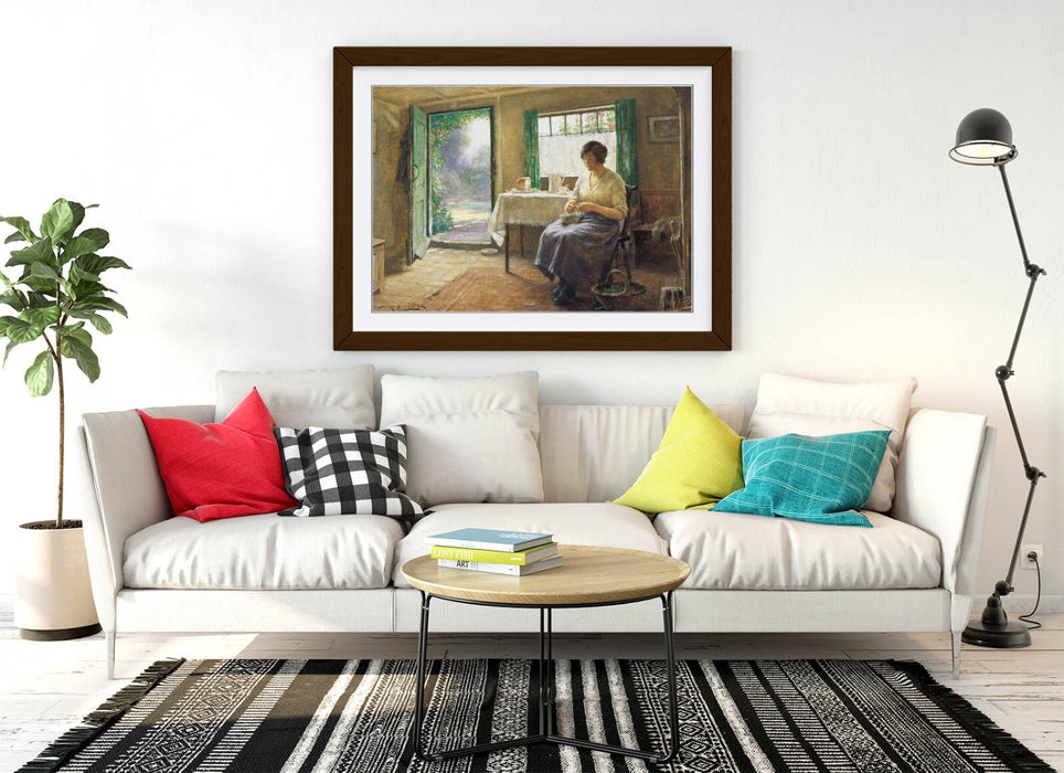 Framed Wall Art - William Blacklock Lunchtime Preparations Print | Handmade UK Poster