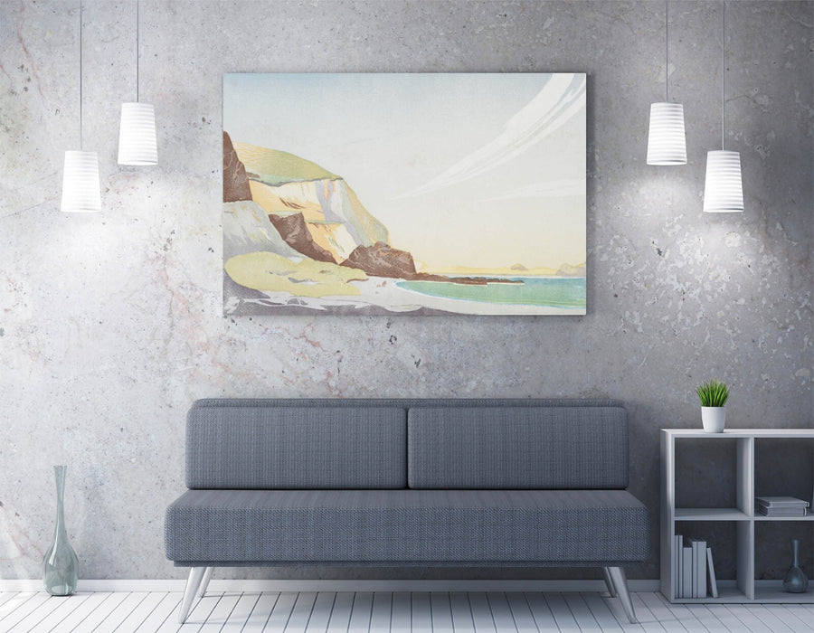Canvas Wall Art - William Cooch Houghton Bay Coastal Canvas Print | Handmade Ready To Hang