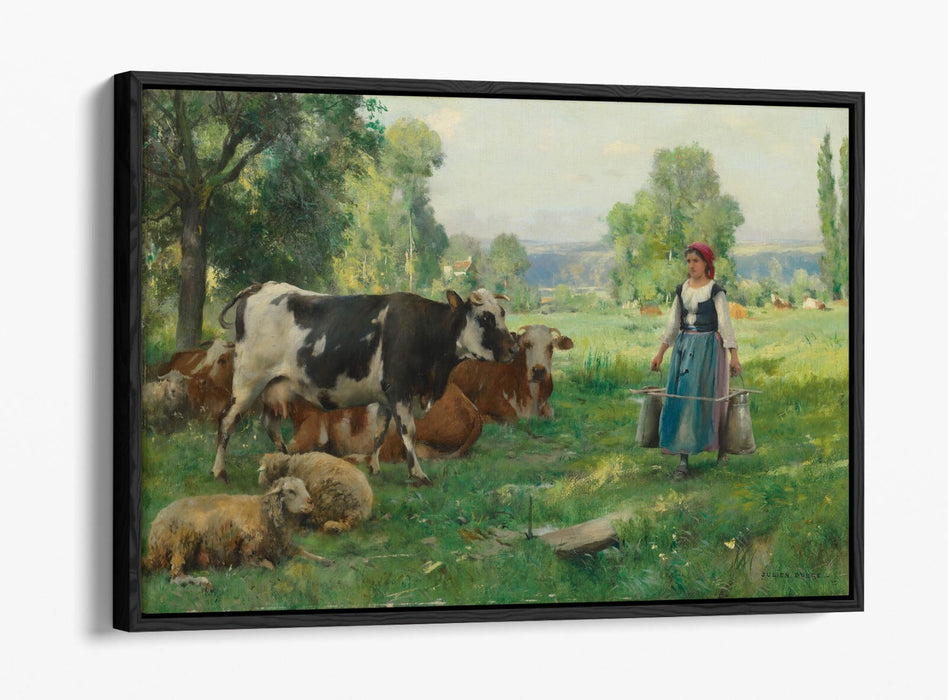 Canvas Wall Art - Float Effect Canvas Print on Custom MDF Frame with Varnish Finish