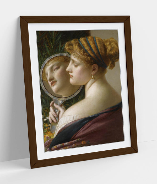 Framed Wall Art Featuring Frederick Sandys The Pearl Painting – Matte Paper Poster