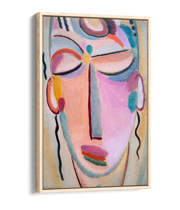 Canvas Wall Art - Alexej Von Jawlensky Meditation | Float Effect Canvas Print
