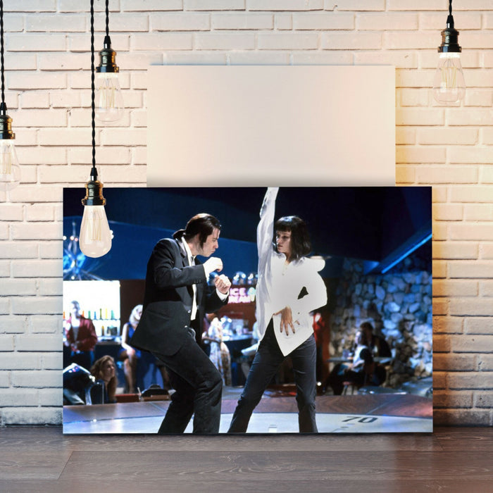 Canvas Wall Art | Pulp Fiction Dance Scene Canvas Print - Vibrant, Ready to Hang