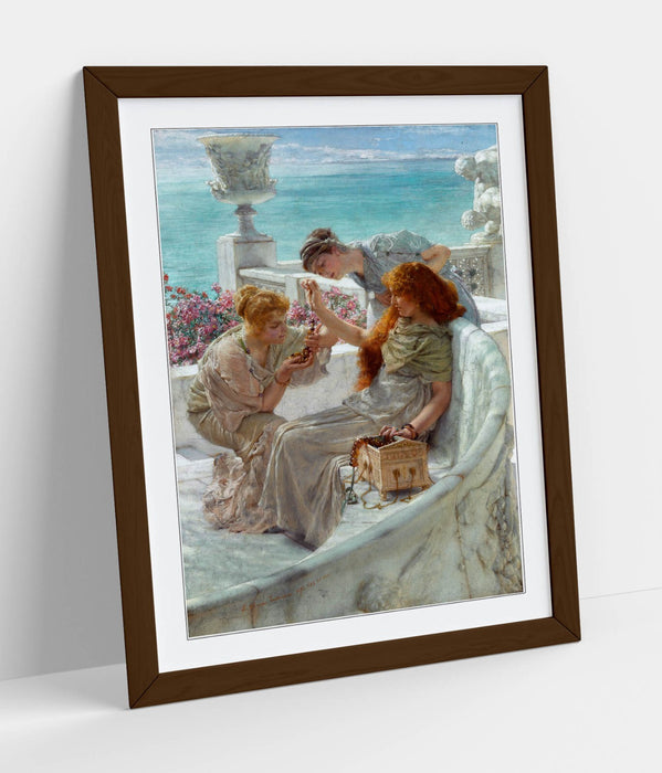 Framed Art Poster - Lawrence Alma Tadema Fortune's Favourite Artwork | Ready To Hang