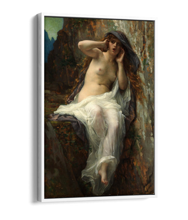 Float Effect Canvas - Alexandre Cabanel Echo | Premium 30mm Deep Frame Wall Art