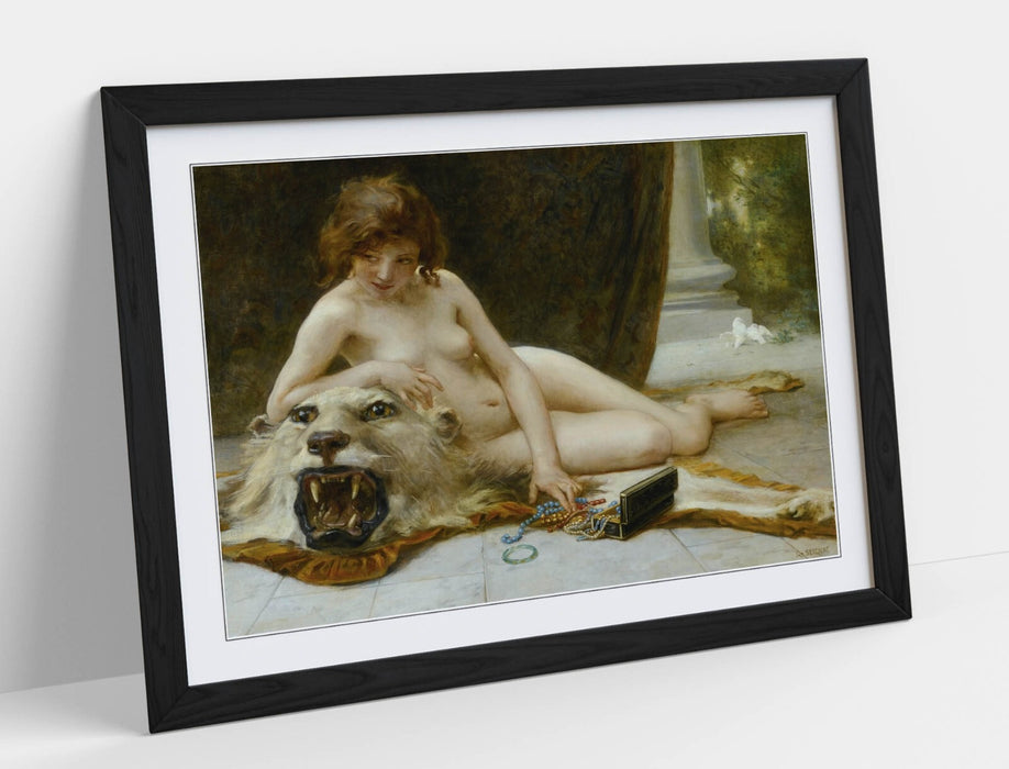 Framed Wall Art - Guillaume Seignac Jewelry Box Painting | Matte Paper Poster