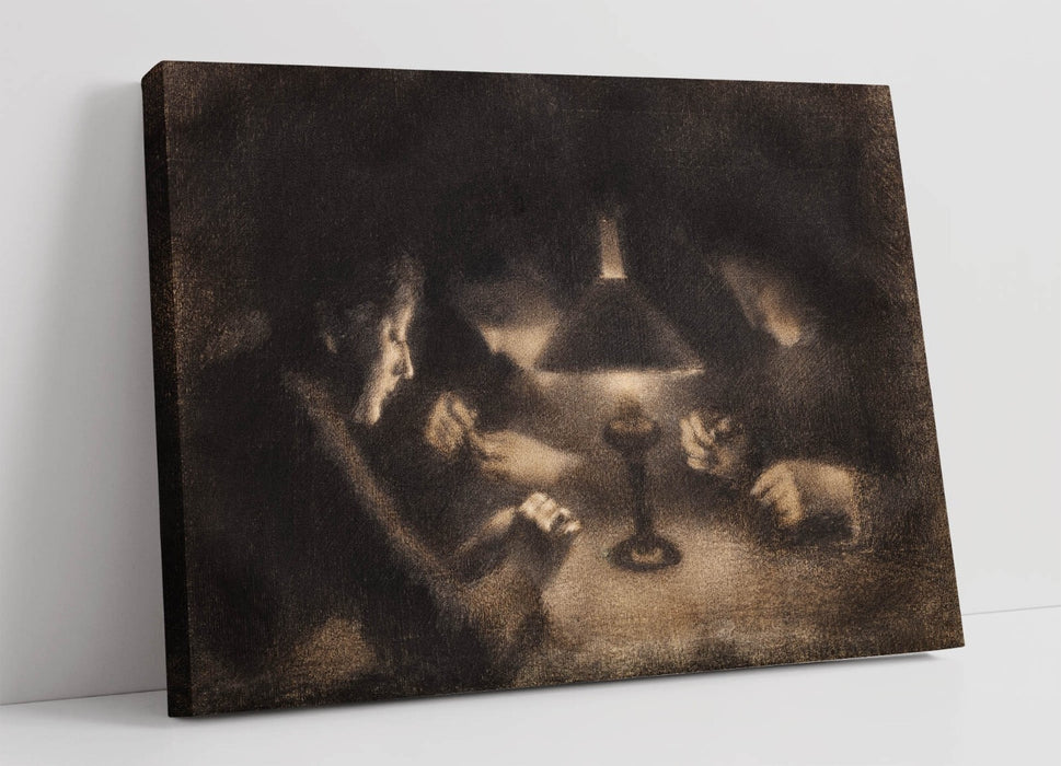 Canvas Wall Art - Albert-Charles Lebourg Evening Painting Print on Archival Grade Canvas