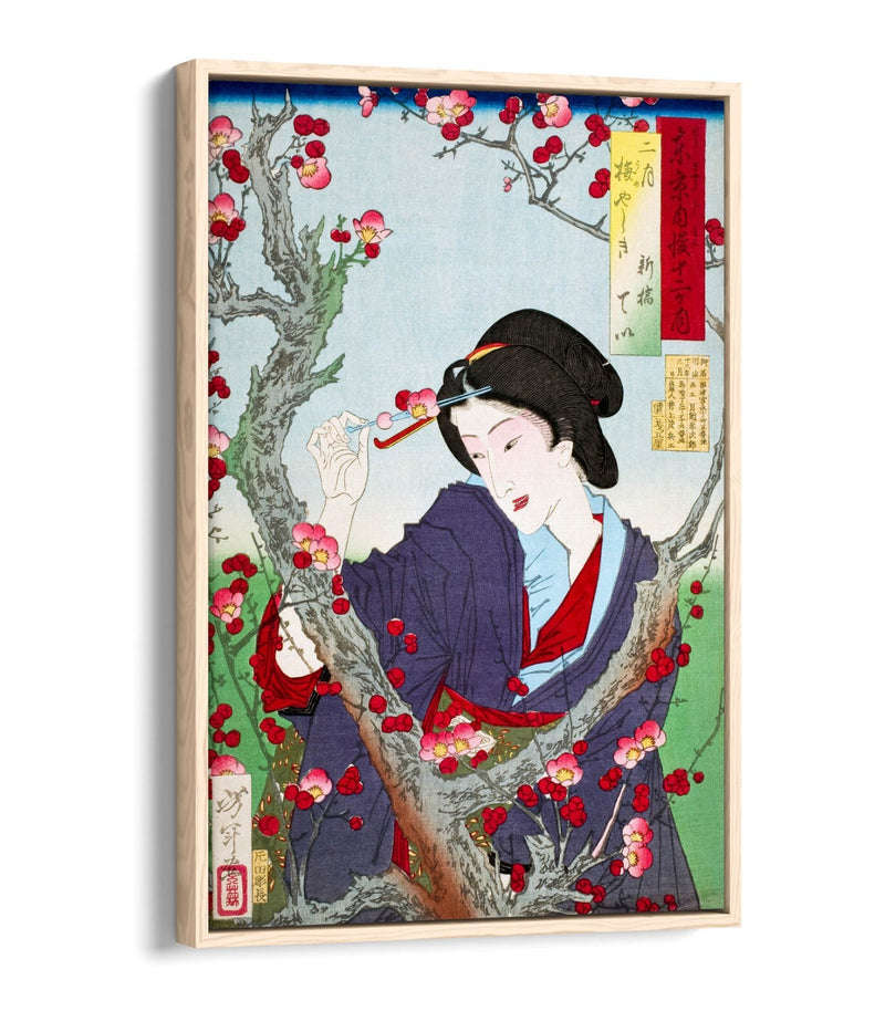 Float Effect Canvas Art – Japanese Canvas Print On 30mm Deep MDF Frame