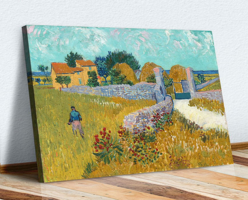 Van Gogh Farmhouse in Provence CANVAS WALL ART PAINTING PRINT ARTWORK CLASSIC