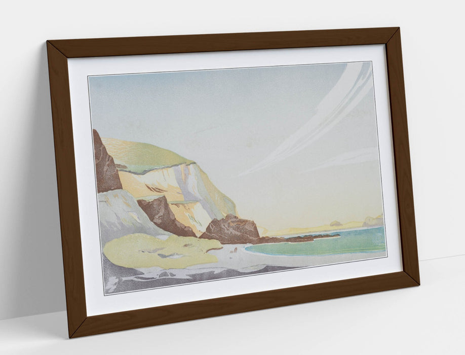 Framed Wall Art - William Cooch Print Houghton Bay | Handmade UK Frames