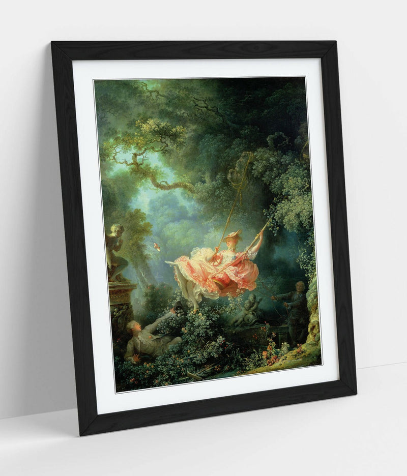 Framed Art Poster - Classic Wall Art Print with Handmade Picture Frame, Matte Finish