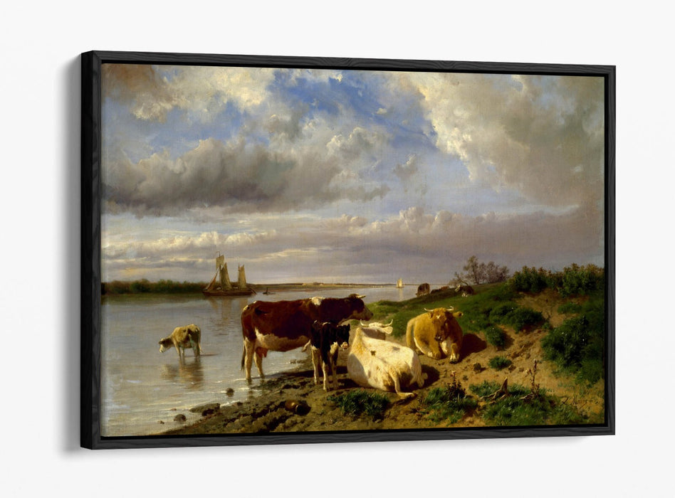 Canvas Wall Art Print - Landscape Canvas Art with Float Effect & Premium Frame