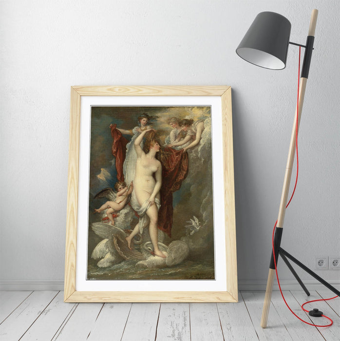 Framed Art Poster - Benjamin West Venus Painting Print | Handmade UK Frame