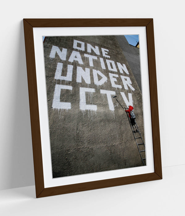 Banksy Framed Art – Graffiti Wall Decor | Urban Street Art Poster Print