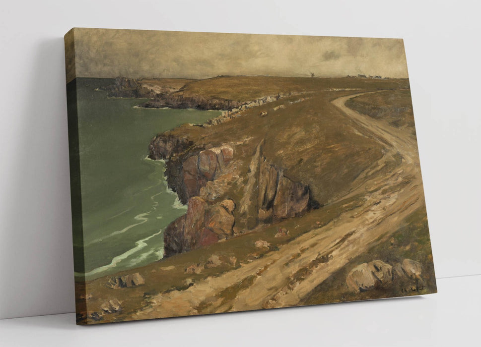 Canvas Wall Art – Charles Cottet Coastal Canvas Print | Premium Varnish Finish