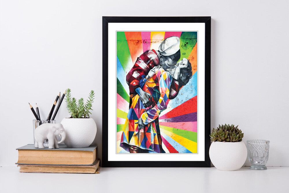 CANVAS WALL ART PRINT ARTWORK FRAMED POSTER Graffiti Street Banksy Style Sailor