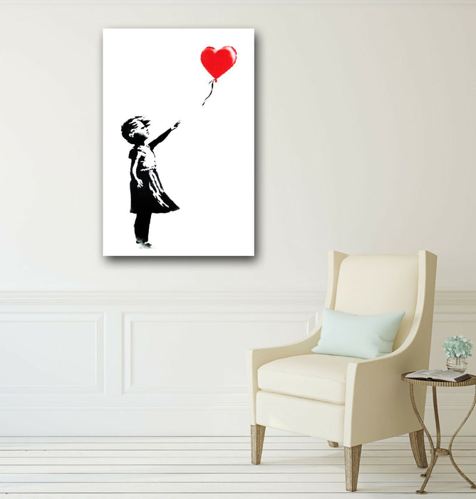 BALLOON GIRL BANKSY CANVAS STREET WALL ART PRINT ARTWORK GRAFFITI -  SOTHEBYS