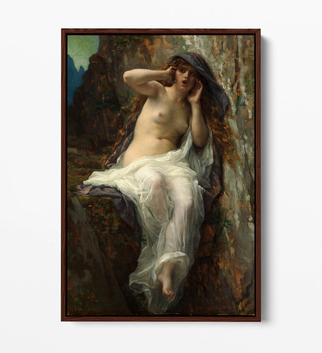 Float Effect Canvas - Alexandre Cabanel Echo | Premium 30mm Deep Frame Wall Art