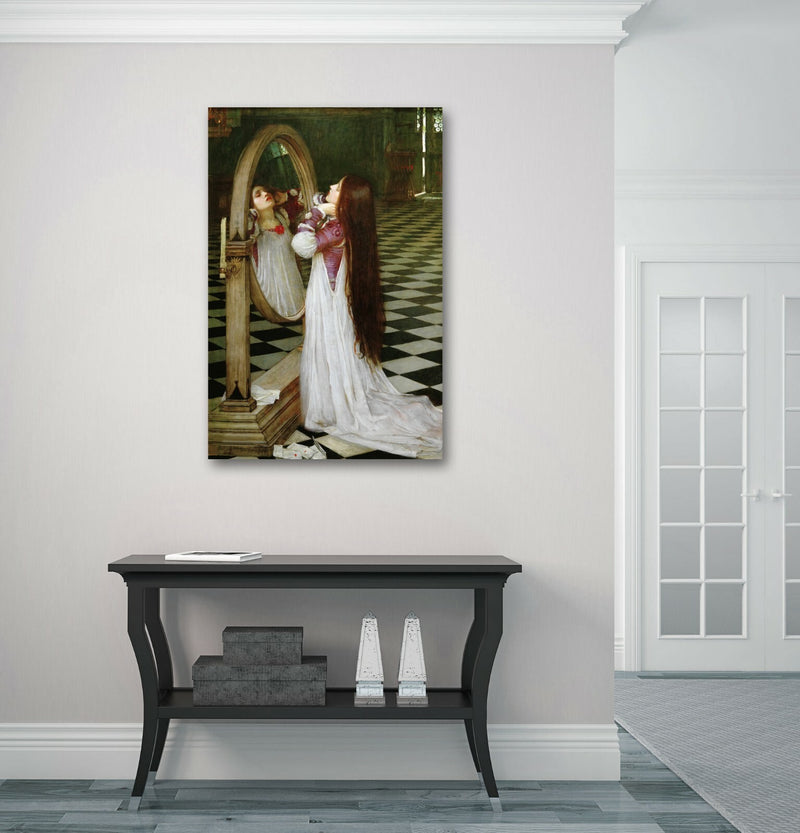 Canvas Wall Art – Framed Canvas Print of John W Waterhouse Mariana in the South