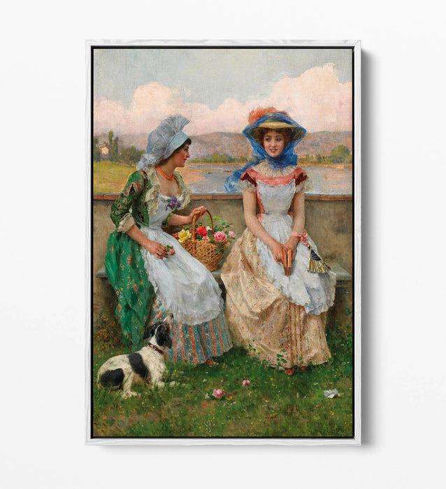FEDERICO ANDREOTTI, CHAT -FLOAT EFFECT CANVAS WALL ART PIC PRINT