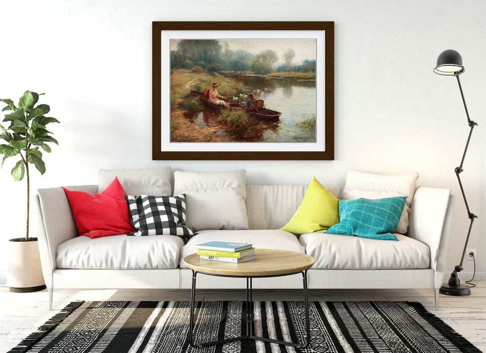 Framed Wall Art Poster – Blacklock Backwater Print | High Quality Frame, Ready To Hang