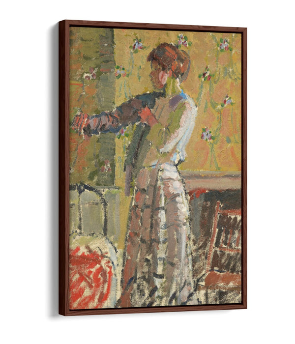 Float Effect Canvas Art – Harold Gilman Painting With Premium Varnish Finish