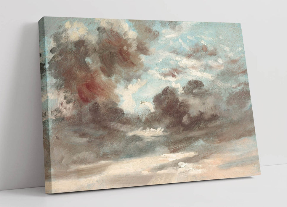 Canvas Wall Art - John Constable Stormy Sunset Artwork | Handmade Canvas Print