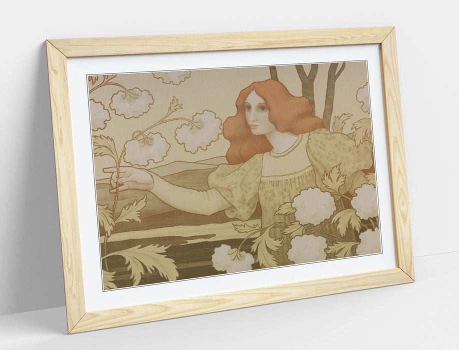 Framed Wall Art - Paul Berthon Snowballs Poster Print | Handmade Matte Paper