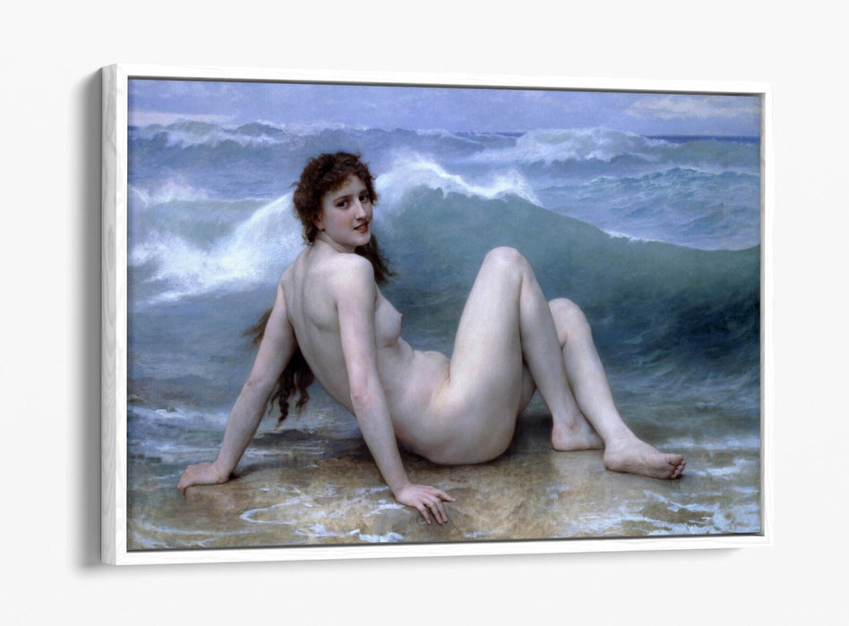 Float Effect Canvas Art | Premium Satin Varnish William Adolphe Bouguereau Print