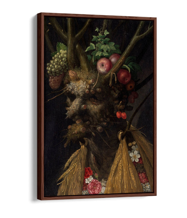 Canvas Wall Art Print - Four Seasons Artwork on Float Effect Canvas, Ready to Hang
