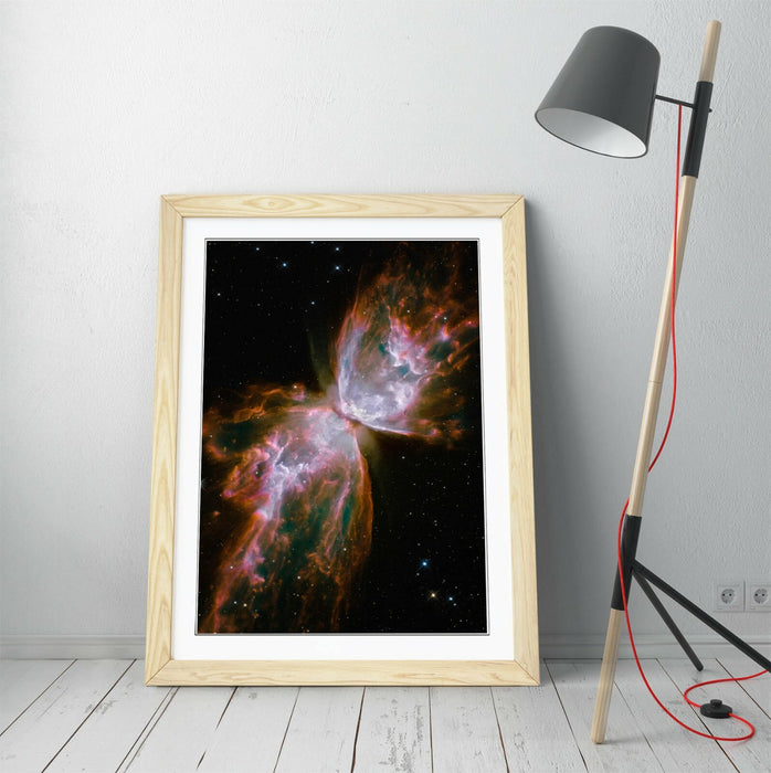 Framed Poster Art – NASA Planetary Nebula NGC Print | Handmade UK Frame