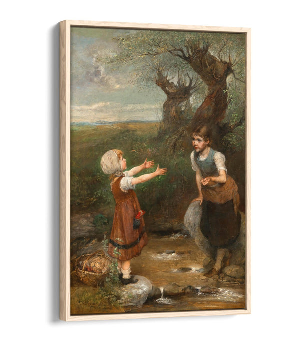 EMIL KEYSER, ASSISTANCE -FLOAT EFFECT CANVAS ART PRINT