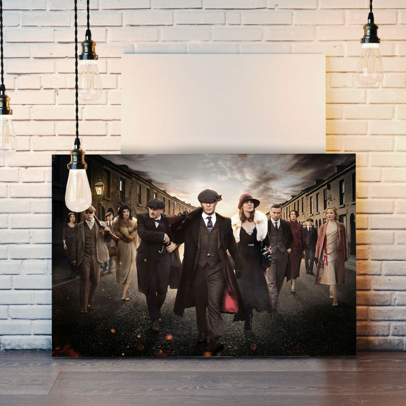 Peaky Blinders Crew - canvas wall art