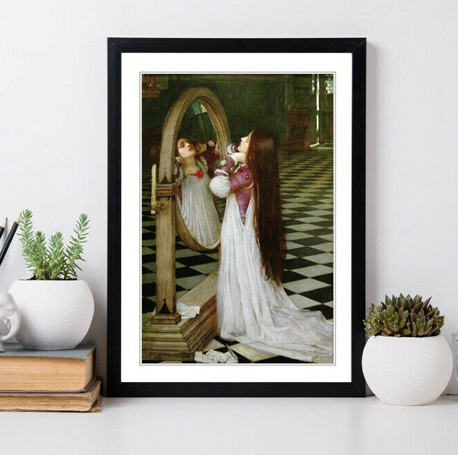 JOHN WILLIAM WATERHOUSE MARIANA SOUTH FRAMED ART POSTER PAINTING PRINT 4 SIZES