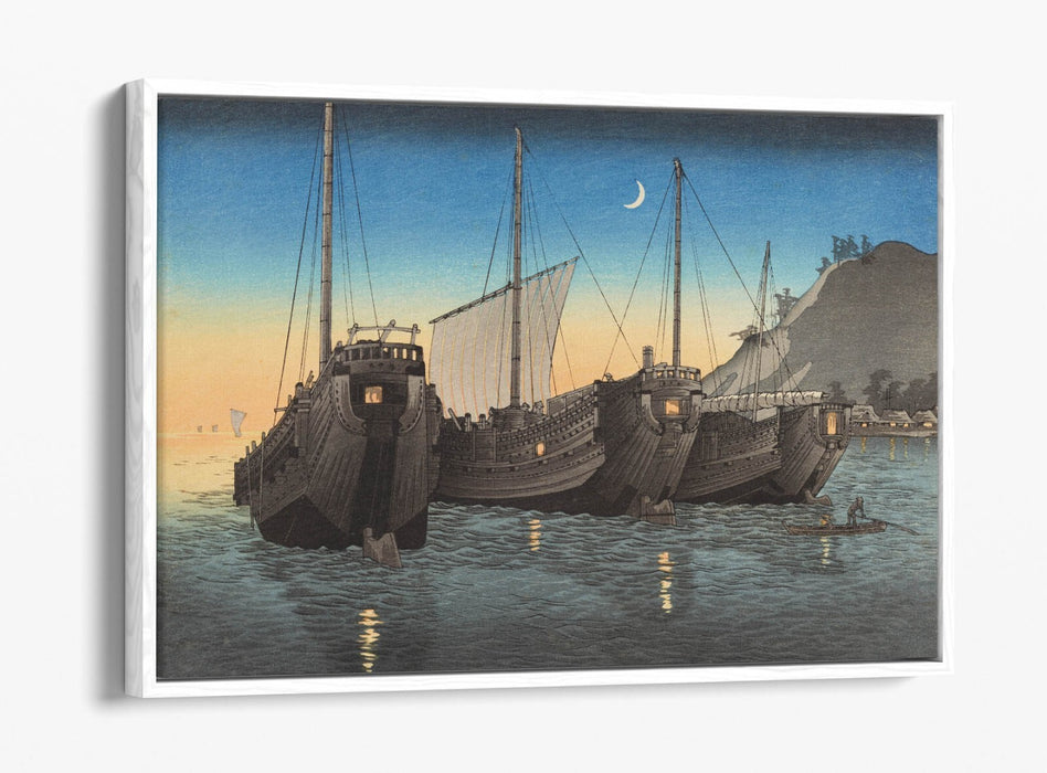 Canvas Wall Art Print Featuring Takahashi Hiroaki | Handmade Float Effect Canvas, Ready To Hang