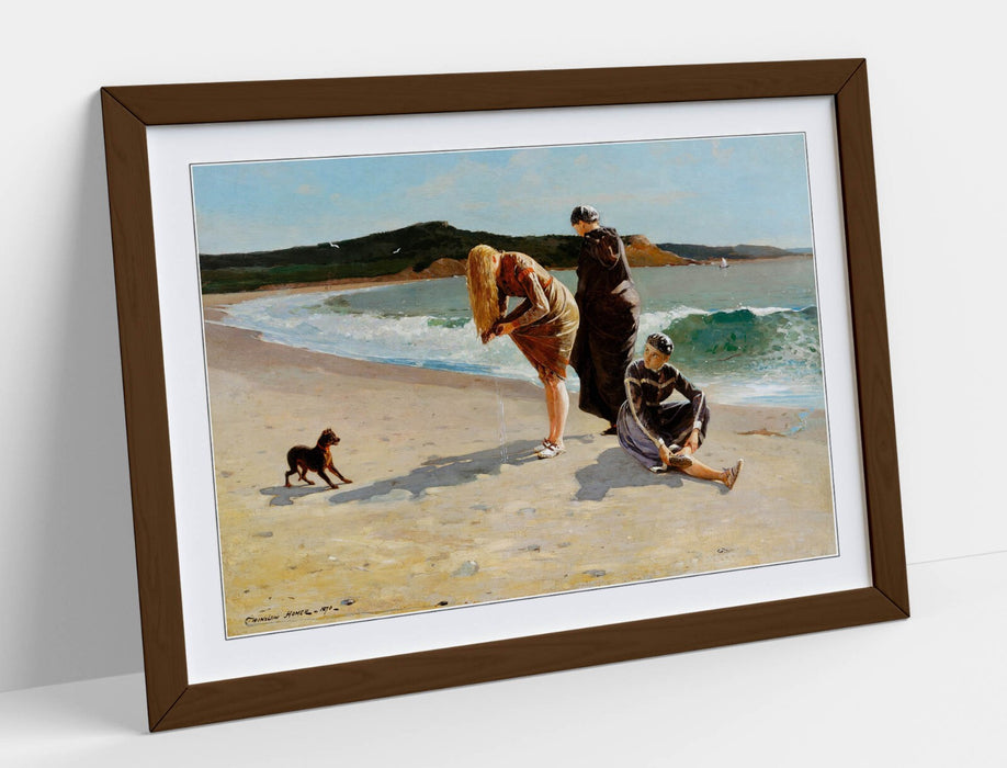 Framed Wall Art - Winslow Homer Eagle Head High Tide Poster Print 4 Sizes
