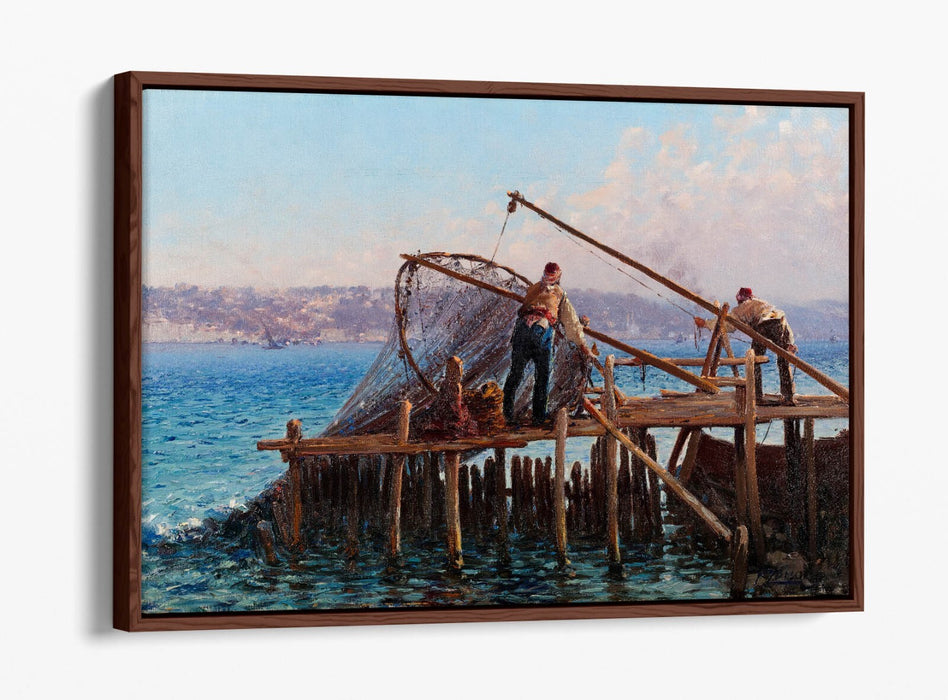 Canvas Wall Art Print - Handmade Float Effect Canvas with Vibrant Colour Artwork