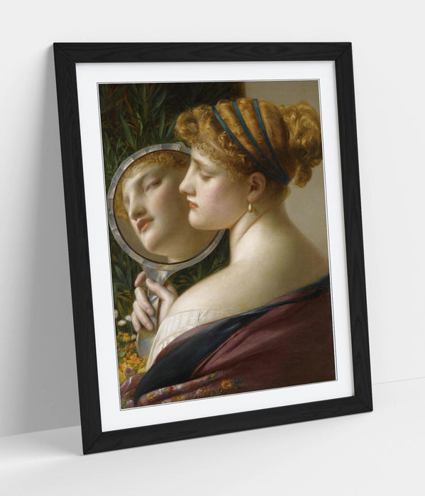 Framed Wall Art Featuring Frederick Sandys The Pearl Painting – Matte Paper Poster