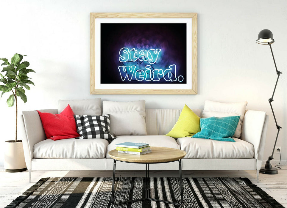 Framed Poster Art – Neon Sign Artwork Wall Prints | Handmade Wall Decor UK