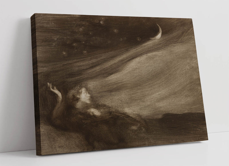 Canvas Wall Art - Eugene Carriere The Contemplator Print on Premium Archival Grade Canvas