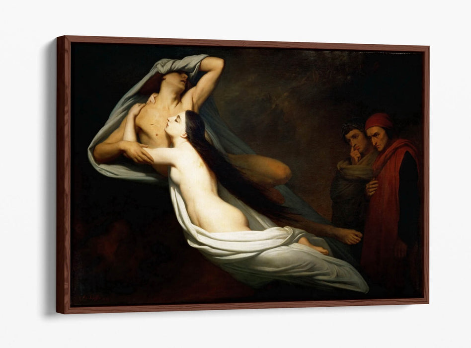 Float Effect Canvas Art – Ghosts of Paolo & Francesca Premium Wall Print