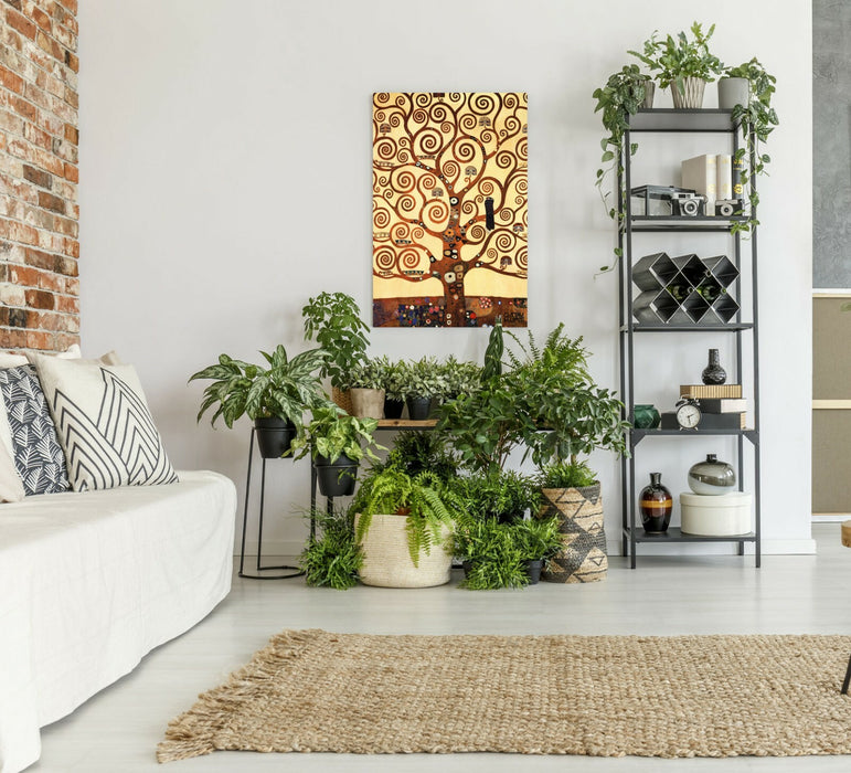 CANVAS WALL ART PRINT ARTWORK PICTURE canvas Gustav Klimt Tree Of Life 47x32in