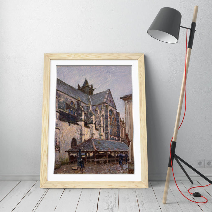 Framed Wall Art Poster - Alfred Sisley Church Art Print | UK Handmade Frame