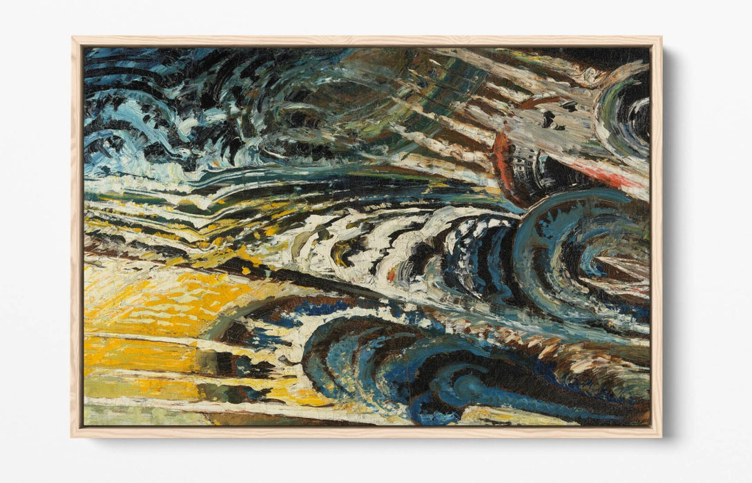 Float Effect Canvas - Abstract Art Print by Chris Lanooy | Premium Varnish Finish