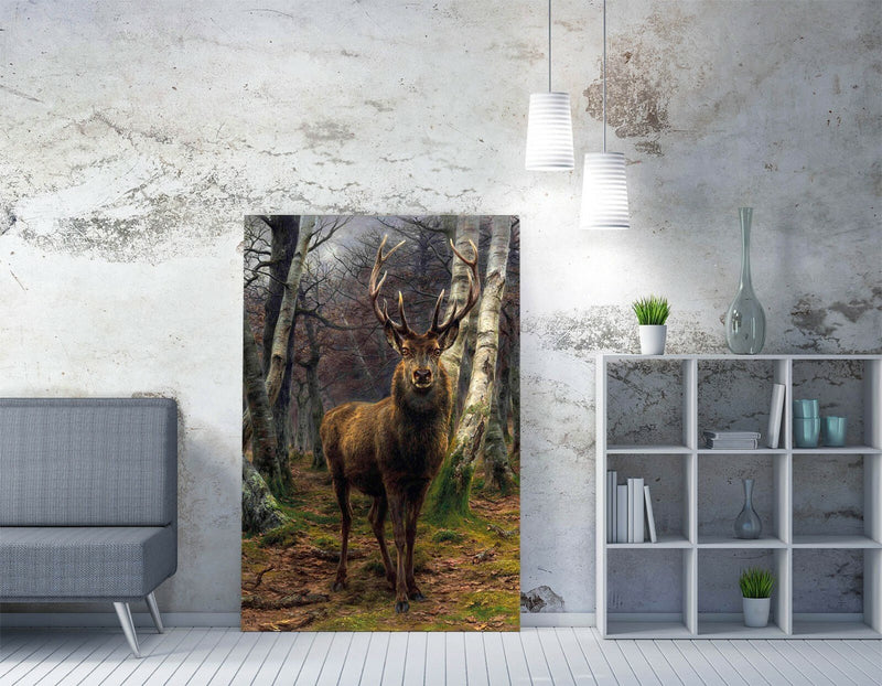 Canvas Wall Art - Rosa Bonheur The King Of The Forest | Handmade Premium Prints