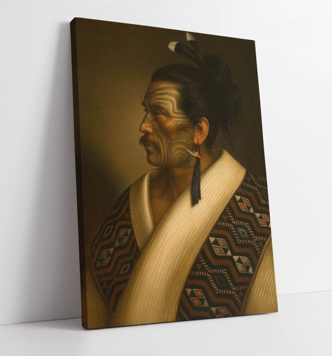Canvas Wall Art | Handmade Canvas Print - Gottfried Lindauer Artwork UK