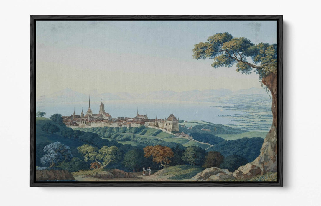 Float Effect Canvas Art – Premium Handmade Landscape Wall Decor With MDF Frame