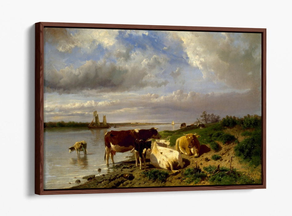Canvas Wall Art Print - Landscape Canvas Art with Float Effect & Premium Frame