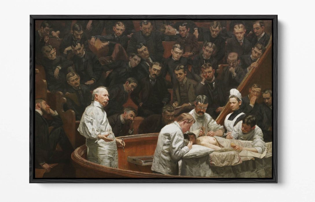 THOMAS EAKINS, THE AGNEW CLINIC -FLOAT EFFECT CANVAS WALL ART PIC PRINT