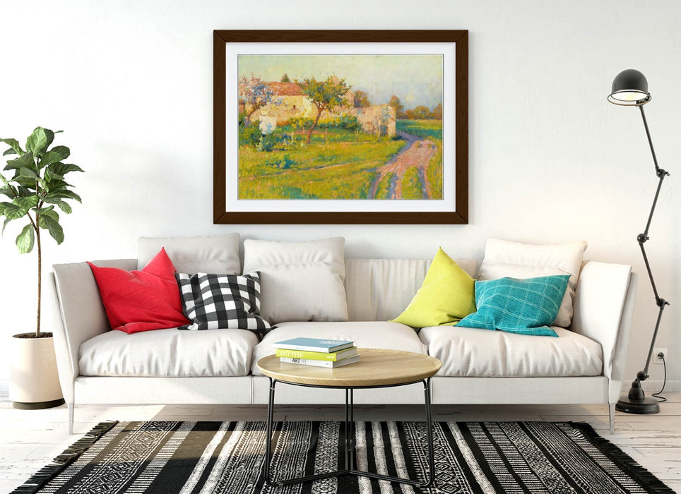 Framed Wall Art - Robert William Vonnoh Spring In France Print | Matte Paper Poster