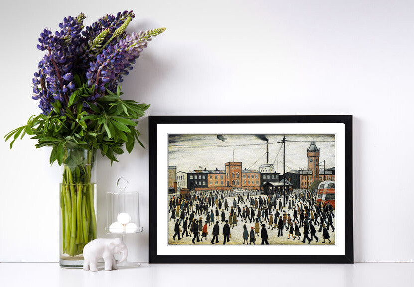Going to Work CANVAS WALL ART PRINT ARTWORK PAINTING PICTURE Ls Lowry Style